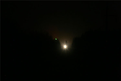 森林里频现神秘白光多年始终无解 有人怀疑是UFO的光源